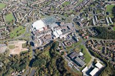 The town centre, Castle Dene Shopping Centre and New Town, Peterlee, County Durham, 2018. Creator: Emma Trevarthen