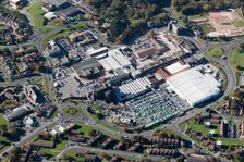 The town centre, Castle Dene Shopping Centre and New Town, Peterlee, County Durham, 2018. Creator: Emma Trevarthen