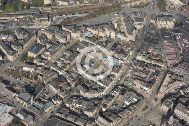 The town centre, Dewsbury, Yorkshire, 2019. Creator: Historic England.