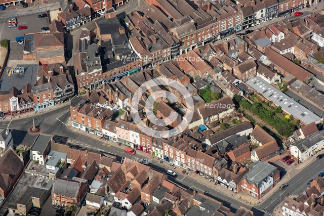 The town centre, Tewkesbury, Gloucestershire, 2021. Creator: Damian Grady.