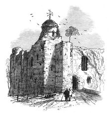 The Town and Camp of Colchester: the Castle, 1869. Creator: Unknown