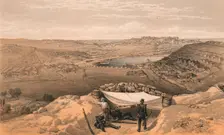 The Town Batteries or Interior Fortifications of Sebastopol 1856. Artist: Thomas Picken