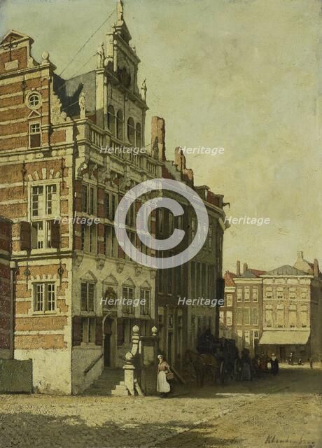 The Town Hall, The Hague, c.1875-c.1907. Creator: Karel Klinkenberg.