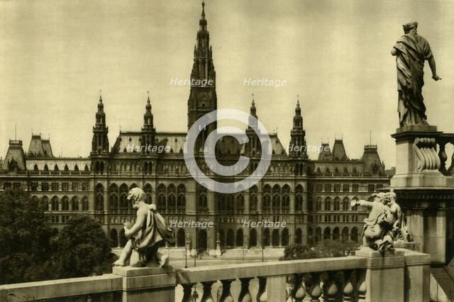 The Town Hall, Vienna, Austria, c1935. Creator: Unknown.
