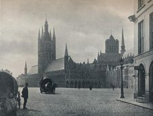 The Town Hall and Cloth Hall, Ypres, Belgium, c1900 (1914-1915). Artist: John Benjamin Stone