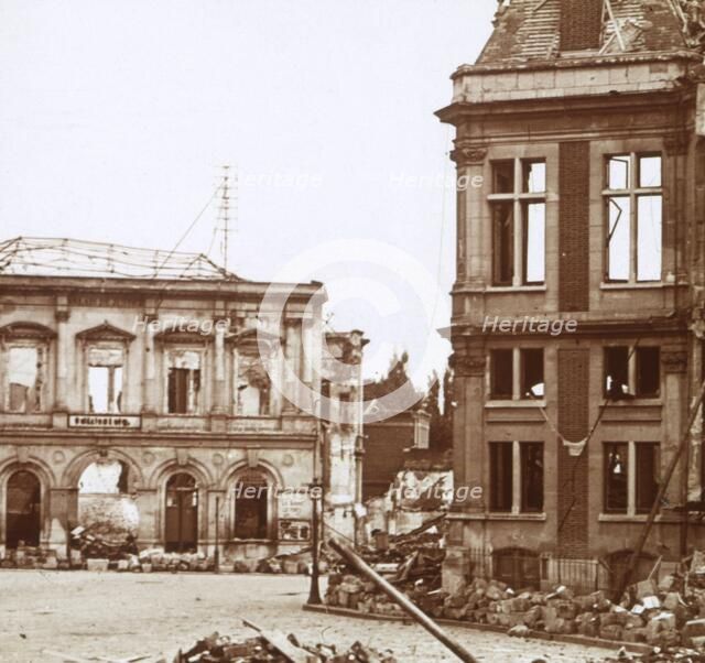 The Town Hall, Chauny, France, c1914-c1918. Artist: Unknown.