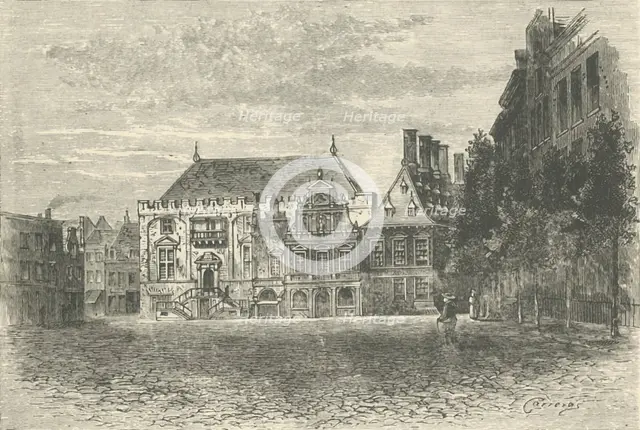 'The Town Hall, Haarlem', 1890.   Creator: Unknown.