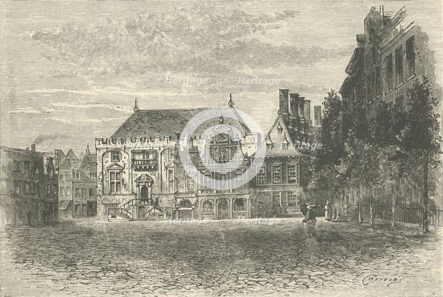 'The Town Hall, Haarlem', 1890.   Creator: Unknown.