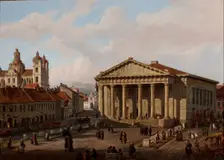 The Town Hall in Vilnius, c1846