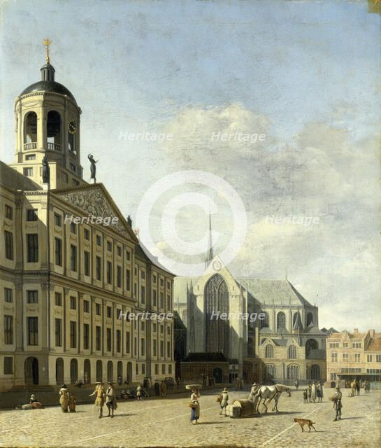 The Town Hall in Amsterdam, c1674. Creator: Gerrit Berckheyde.