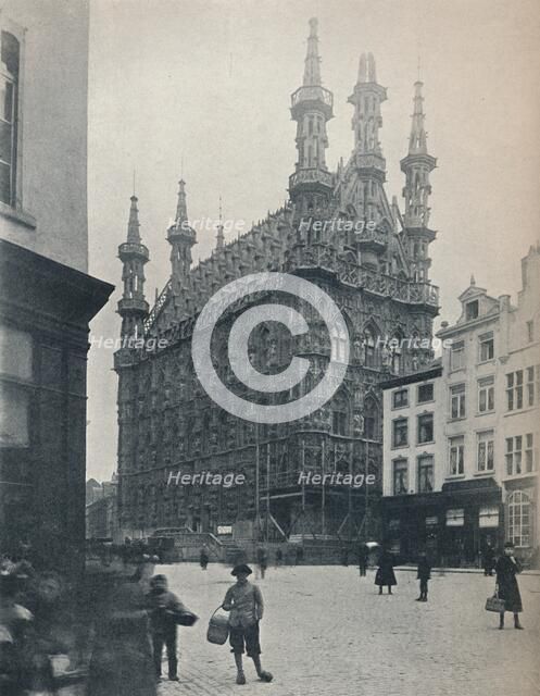 The Town Hall, Leuven, Belgium, c1900 (1914-1915). Artist: John Benjamin Stone.