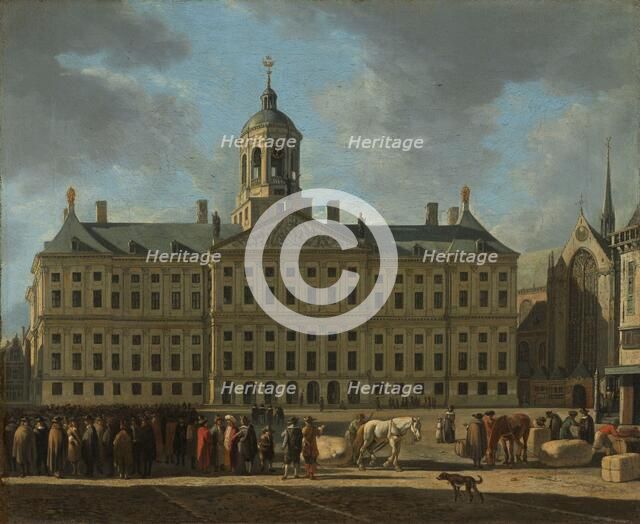 The Town Hall on Dam Square, Amsterdam, 1672. Creator: Gerrit Berckheyde.