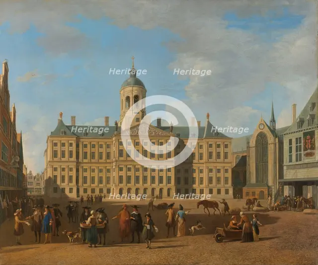 The Town Hall on Dam Square, Amsterdam, 1693. Creator: Gerrit Berckheyde.