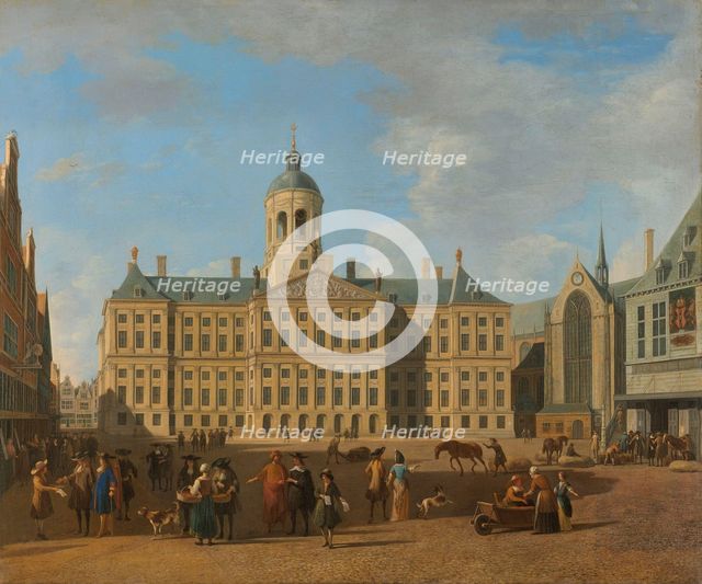 The Town Hall on Dam Square, Amsterdam, 1693. Creator: Gerrit Berckheyde.