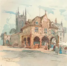 The Town Hall, Peterborough c1909. Artist: Albert Henry Fullwood