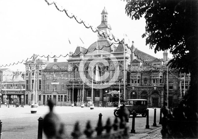The Town Hall, Retford, Nottinghamshire, 1937. Creator: Unknown.