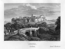 The town of Ardea, Lazio, Italy, c1833. Creator: Unknown