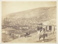 The Town of Balaklava, 1855. Creator: Roger Fenton