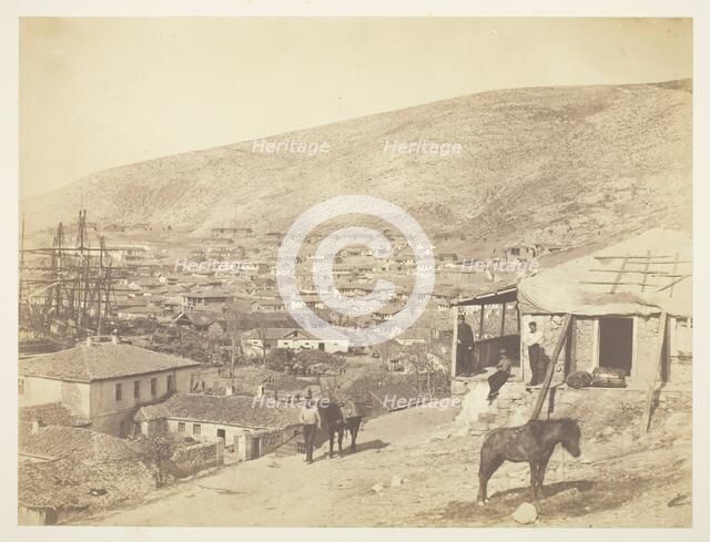 The Town of Balaklava, 1855. Creator: Roger Fenton.