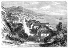 The town of Basseterre, Guadaloupe, French West Indies, 1865. Creator: Unknown