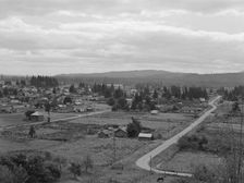 The town of Elma, western Washington - population 1,545, 1939. Creator: Dorothea Lange