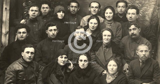 The town of Khabno, Kyiv province. An asset to the artisan community, 1920-1929. Creator: Unknown.