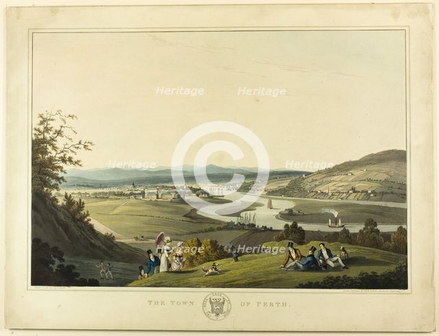 The Town of Perth, n.d. Creator: John Heaviside Clark.