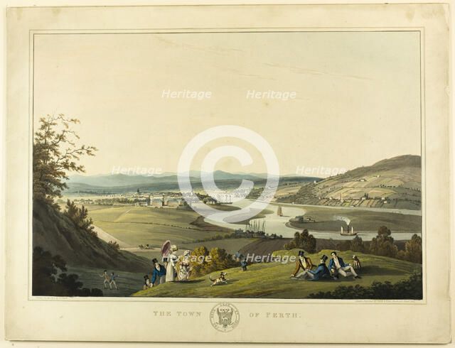 The Town of Perth, n.d. Creator: John Heaviside Clark.