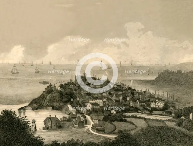 'The Town of Rye', 1835. Creator: Henry Alexander Ogg.