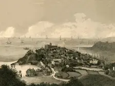 The Town of Rye 1835. Creator: Henry Alexander Ogg