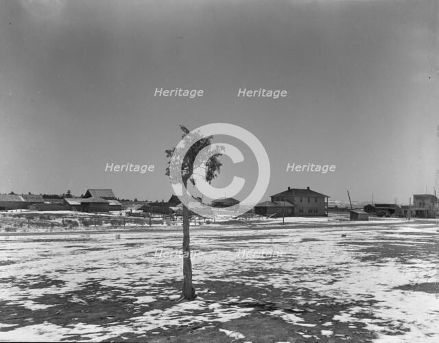 The town of Widtsoe, Utah, 1936. Creator: Dorothea Lange.