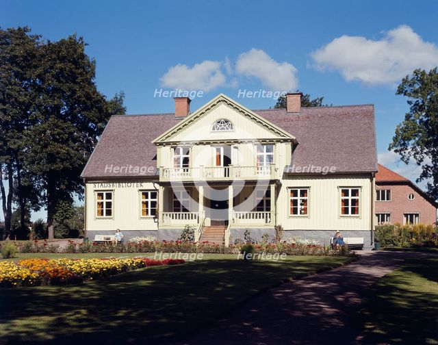 The town library, Vetlanda, Småland, Sweden, 1971. Creator: Torkel Lindeberg.