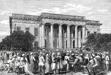 The Townhall, Calcutta, 1876. Creator: Unknown