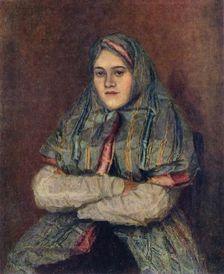 The Townswoman 1902, (1965). Creator: Vasily Surikov
