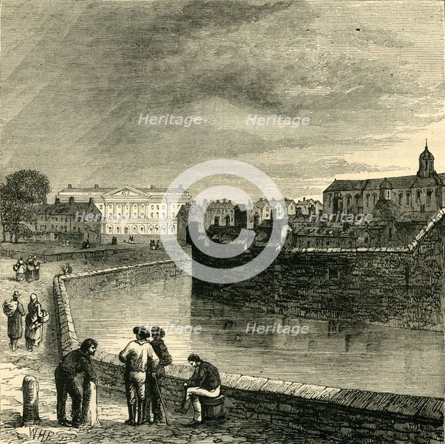'The Tower Moat', (c1872). Creator: Unknown.