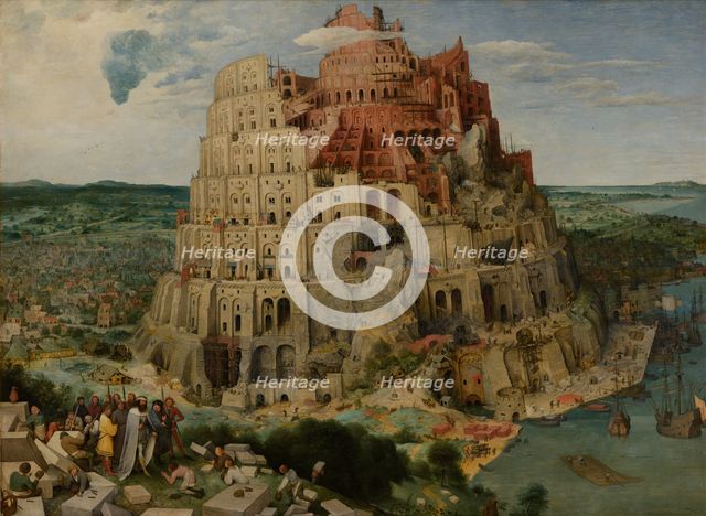 The Tower of Babel, 1563. Artist: Bruegel (Brueghel), Pieter, the Elder (ca 1525-1569)