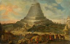 The Tower of Babel, 1601-1625. Creator: Unknown