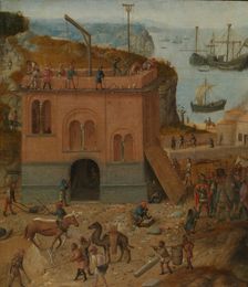 The Tower of Babel, c.1490. Creator: Anon