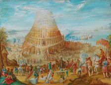 The Tower of Babel. Creator: Brentel, Friedrich (1580-1651)