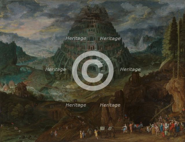 The Tower of Babel. Creator: Jan Brueghel the Elder.