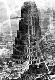 The Tower of Babel. Creator: Unknown