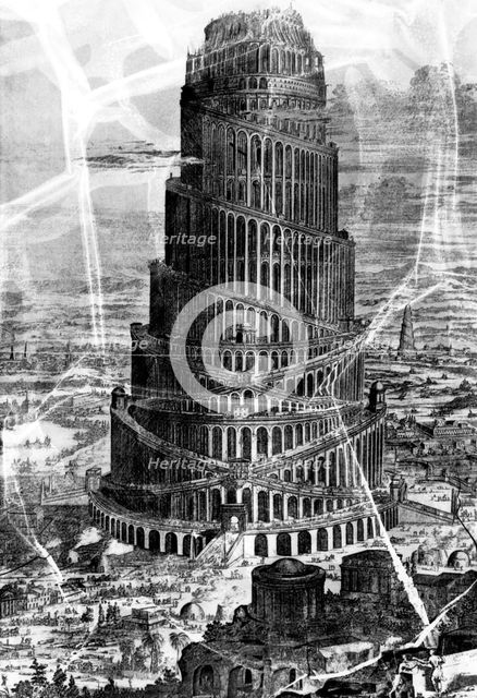 The Tower of Babel. Creator: Unknown.