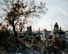The Tower of Chevalot in the Evening 1885. Artist: Emmanuel Lansyer