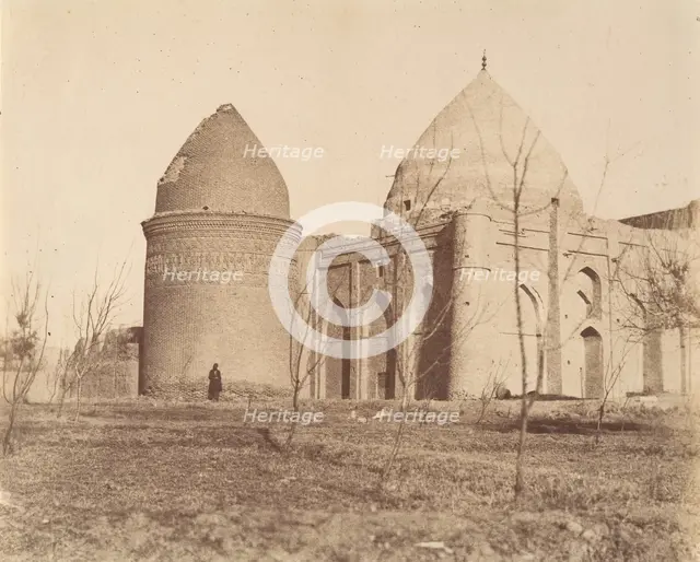 [The Tower of 'Chihil Dukhtaran', Mausoleum of 40 daughters, 1056.], 1840s-60s.