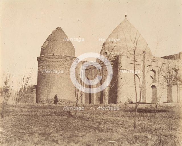 [The Tower of 'Chihil Dukhtaran', Mausoleum of 40 daughters, 1056.], 1840s-60s.