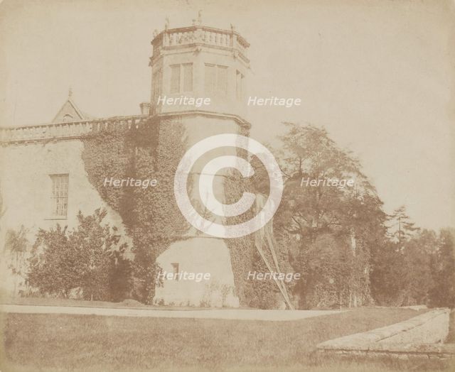 The Tower of Lacock Abbey, before February 1845. Creator: William Henry Fox Talbot.