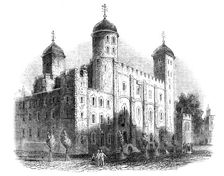 The Tower of London, 1843. Creator: Unknown