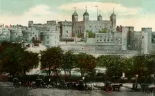 The Tower of London, 1907. Creator: Francis Frith & Co
