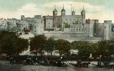 The Tower of London, 1907. Creator: Francis Frith & Co