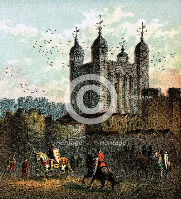 'The Tower Of London', (c1850). Artist: Unknown